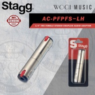 Stagg AC-PFPFS−LH 1/4" TRS Female Stereo Coupler / Audio Adaptor