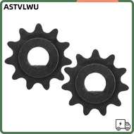 Electronic scooter crawler 25H 11T 8mm, durable black metal gear