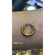 Carved gypsy earrings