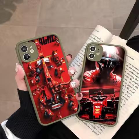 Formula 1 Racing F1 Phone Case For iPhone 14 X XR XS 7 8 Plus 11 12 13 pro MAX 13mini Matte Shockpro