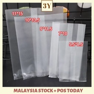 3Y 100pcs Frosted Seal Bag Food Biscuit Cookies Packaging Bag Ziplock Bag