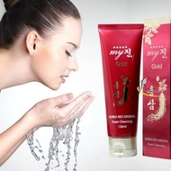 My Gold Korean Red Ginseng Facial Cleanser Whitens The Skin And Blurs Dark Spots 120gr
