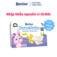 Pudding ăn dặm Burine dành cho bé từ 6 tháng tuổi (Vỉ 6 Hũ x 50g)