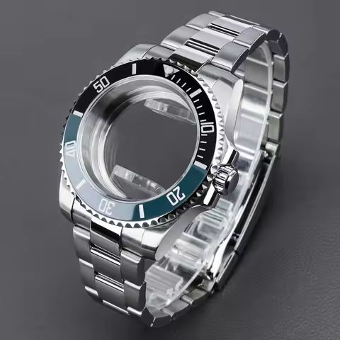 High Quality 40mm Watch Case Strap Fits for NH35 NH36 NH34 4R35 7S26 Miyota 8215 821A DG2813 3804 ET