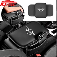 Mini Car Armrest Box Pad Leather Arm Rest Protection Cushion Cover For Mini Cooper Countryman Clubma