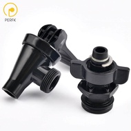 Perfk Replacement Faucet for Tea Dispenser Drink Dispenser Faucet Spigot Black