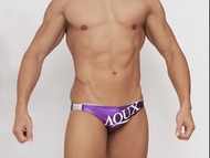Aqux 紫色三角泳褲