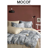 MOCOF MOONLIT 5 in 1 Luxury Tencel 1200TC Bedsheet Quilt Cover Set Cadar Queen Set