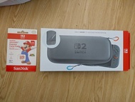 (全新未開封) 任天堂 Nintendo Switch 2 Super Mario 瑪利奧 SanDisk micro SD Express Card SD Card Express 記憶卡 256G