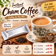 Kopi Cham Segera 25g Instant Cham Coffee Coffee Tea Mix Kopi Campuran Teh Plain Foil Halal OEM