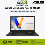 ASUS Vivobook Pro 15 OLED | N6506CU-MA904W | 15.6" 3K OLED | Intel® Core™ Ultra 9 285H | RTX4050 | 2