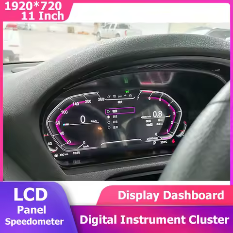 12.3''Speedometer LCD Dashboard Panel For BMW X5 X6 E70 E71 Digital Instrument Cluster Virtual Cockp