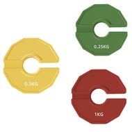 1Pcs Gym Micro-Type Plates Dumbbell Fractional Weight Plate Rubber Fractional Weight Plates Add-on C