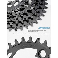 Haomeng Crankset Positive Negative Crankset Single Crankset 32 34 36 38T40 Cranks Mountain Bike Modi