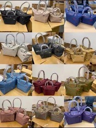 💞Longchamp 龍驤 尼龍配牛皮手柄 短柄小號/長柄中號/長柄大號 托特包 手提袋 單肩包 通勤包 生日/情人節/節日禮物