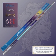 Hand fishing rod, Mao Lan Long fishing rod, hardness 6H 19i, comes with extra tip, cloth rod bag nja