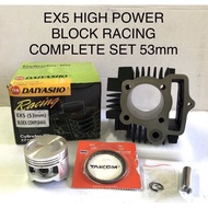 Block Racing EX5 High Power blok ex5 high hi power 53mm DYS daiyasho(blok ex5 hp hi power 53 )(honda