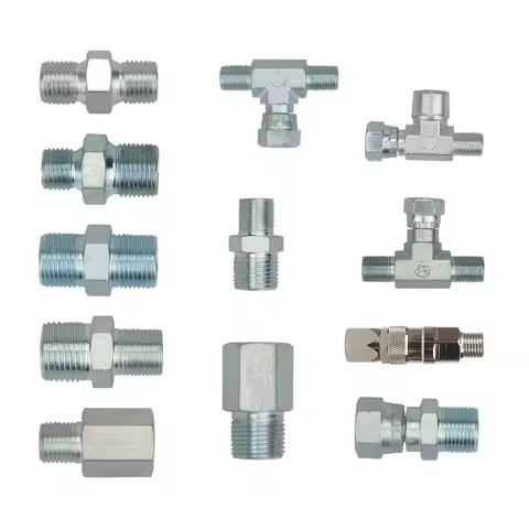 Airless Spray Gun 1/4" 3/8" 1/2" Fitting High Pressure Pipe Spray Gun Tee Union Conversion Head Spra