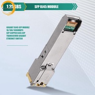 Gigabit RJ45 SFP Module 10/100/1000Mbps SFP Copper RJ45 SFP Transceiver Gigabit Ethernet Switch