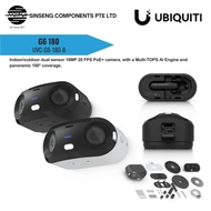 Ubiquiti UniFi Protect G6 180 Black UVC-G6-180-B 16MP Dual Sensor AI PoE+ Panoramic 180° Indoor Outd