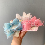 Wing glitter Bow / Jepit rambut anak / Jepit rambut lucu / bando lucu anak