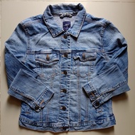 Second-Hand Women's Denim JACKET Very Good Condition GAP WOMAN JEANS SZ.XS