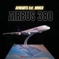 FedEX A380 Diecast Plane Model