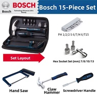 Bosch | Hex Socket Crosshead Ratchet Tool Set 46pcs