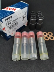 หัวฉีด947  หัวฉีดboschแท้ 100%    ปลายหัวฉีด 947 บอสแท้  พร้อมปลอก+แหวนหัวฉีด (1 ชุดมี 4 หัว)   สินค