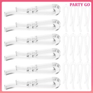100 Pcs for Pants Laundry Shirts Function Clothing Clips Cinch Clothes Fixing Packing  uiran