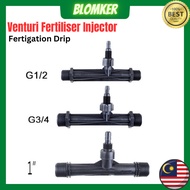 Venturi Fertiliser Injector Baja AB Fertigasi Fertilizer Automatic Suction for Fertigation Dosing 3/