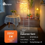 MIMOON Standing Lamp Lampu Standing Lampu Sudut Ruang Tamu Aesthetic Lampu Hias Dekorasi Mewah Minim