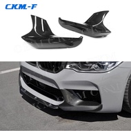 MP Style ABS Front Bumper Splitters For BMW 5 Series F90 M5 2018 -2020 Front Bumper Lip Splitter Lip
