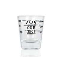 Zuma Espresso Glass One Shot Glass Espresso Measuring Glass