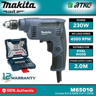 MAKITA M6501G High Speed Drill 6.5mm (1/4'') 230W - 1 Year Warranty