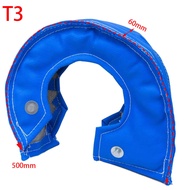 T2 T25 T28 T3 GT28 GT30 GT35 T4 T6 Titanium Turbo Blanket Heat Shield Barrier Charger Cover 5m Exhau