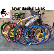 Lajak Tayar Sotong 20x1.35 20x1.50 Tayar Basikal 2-Tone Color Tyre Bicycle (1pcs)