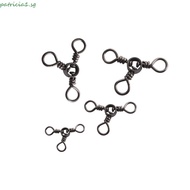 PATRICIA1 Three-way Swivel 25PCS/Pack Fishing Gear Swivel Hook 3 Way Fishhooks for Carp Trigeminal S