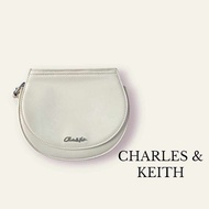 CHARLES & KEITH Satin Scarf Saddle Bag