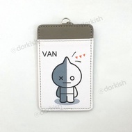 BTS BT21 Van Space Robot Ezlink Card Holder with Keyring