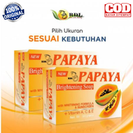 [O R I G I N A L] BPOM Sabun PAPAYA New RDL by PT AMOSYS INDONESIA Sabun Pepaya Soap 100% Original S