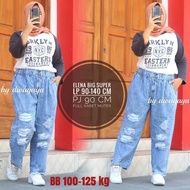 Super Jumbo Ripped Pants Fits 85-100 kg Weight