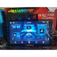 ASIANMAP Android Player 9/10.1 Inch 2.5D Full Ips 4k Screen 2+32g