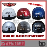 MHR III HALF CUT HELMET / MHR 3 STENG KURA KURA / TOPI KELEDAR SEPARUH / NINJA TURTLE HELMET / BOGO 