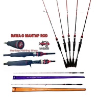 Sawa-D Mantap Rod 1 piece Spinning &amp; Bait Casting | Ready stock