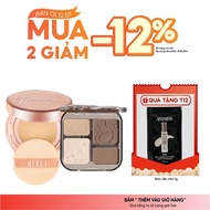 Combo Cushion Hexze + Veecci Contour – Smooth Foundation, Slim Face Vline 2025 Standard