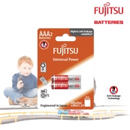 Fujitsu Battery Alkaline Universal Power AAA (2 Cells) - LR03(2B)