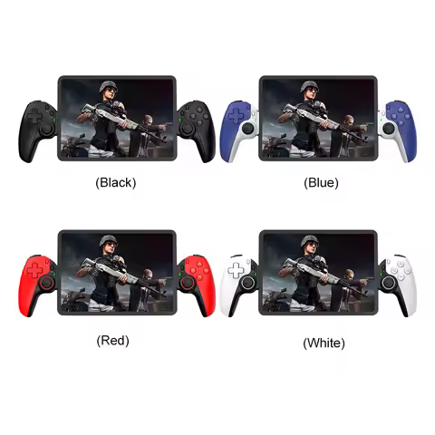 NEW D9 Game Competitive Stretch Handle BT Connection For Android/ioS/PS3/PS4/Switch/PC Dual Hall Som