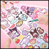 Cartoon Hand account Sticker Laser Sticker Sticker Girl Glitter Sticker