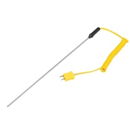MECCANIXITY K Type Surface Thermocouple Probe 3x300mm Handheld Needle Tip Temperature Sensor -50 to 